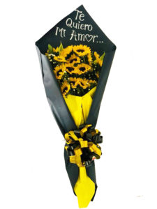ramo de girasoles