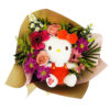 #17A - Ramo primaveral con peluche