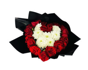#12 - Ramo de rosas en forma de corazón